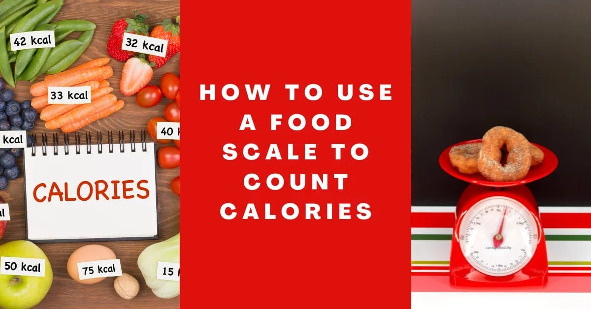 How to use a food scale to count calories