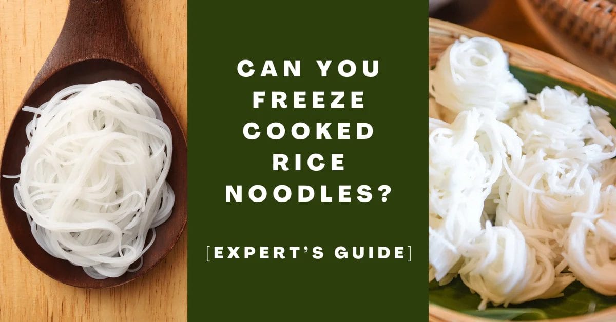 Can You Freeze Cooked Rice Noodles! - Specially Fried