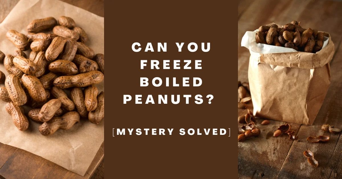 Can You Freeze Boiled Peanuts_ [Mystery Solved]