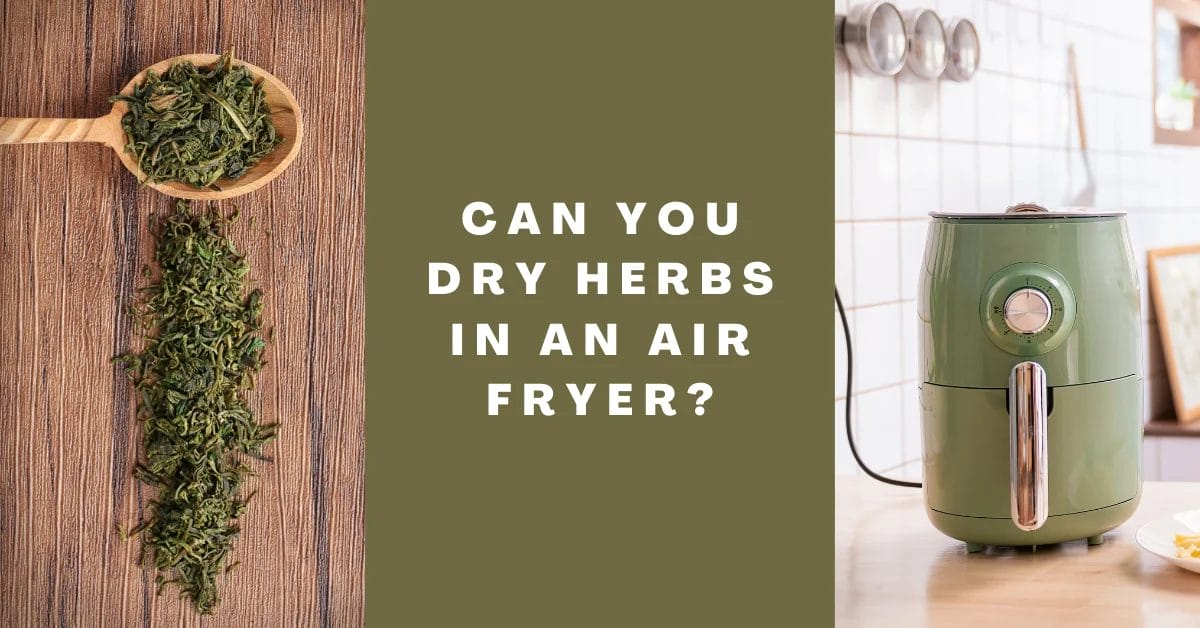 Can You Dry Herbs In An Air Fryer