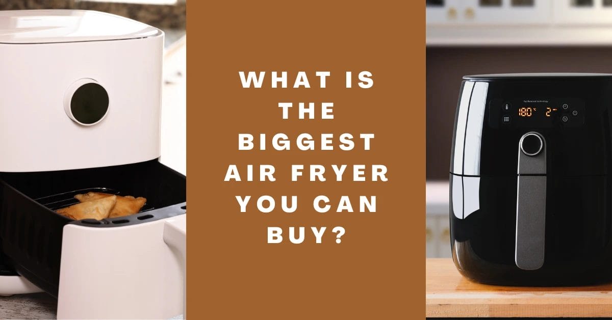 what is the biggest air fryer you can buy