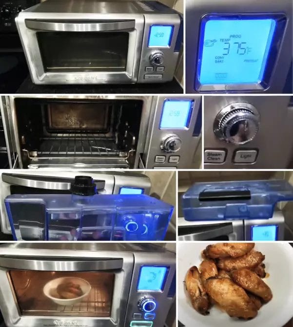 Cuisineart-steam-oven-display-and-interior